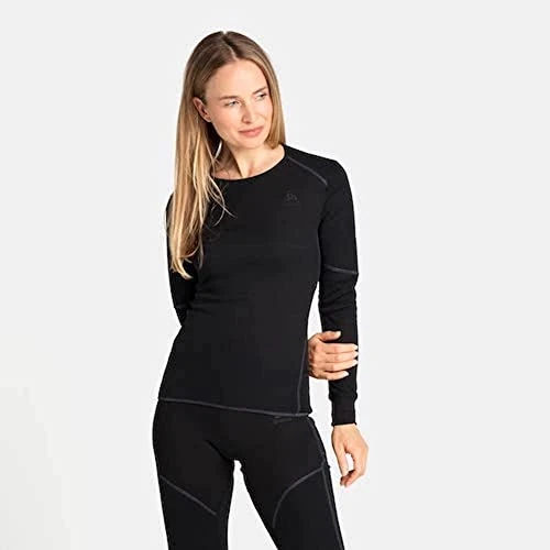 Odlo Thermounterwäsche Damen Active X-Warm I Langarm Thermoshirt I Warme Skiunterwäsche
