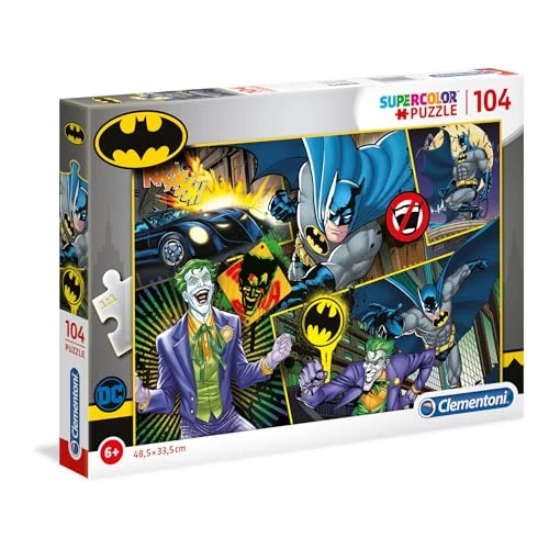 Clementoni - 25708 - Puzzle 104 Elementów Batman