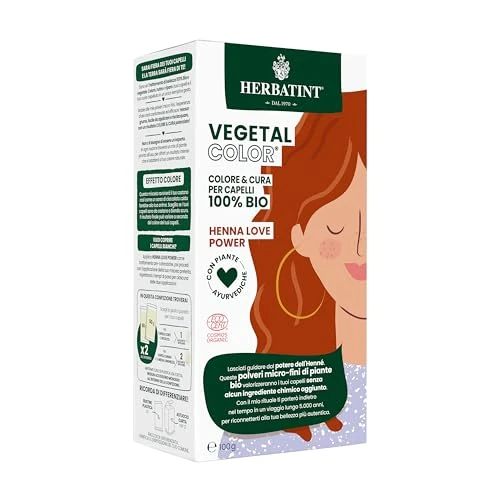 Offre limitée : Herbatint Vegetal Color - Coloration végétale 100% naturelle et bio HENNA LOVE POWER - Henné pur 100 gr de 13.83 € à 13.83 € (0.00% de remise)