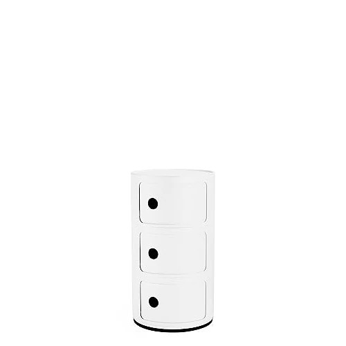 Oferta ograniczona: Kartell Mobile Pojemnik, Biały, H 58,5 cm z 689.67 EUR na 689.67 EUR (znizka 0%)