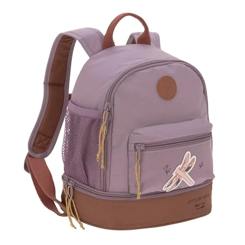 Tijdelijke aanbieding: LÄSSIG Kinderrugzak met borstriem, kleuterschooltas, kleuterschoolrugzak, 27 cm, 4,5 liter boven, 1,5 liter onder, 3 jaar/mini-rugzak, Adventure Dragonfly, 24,5 x 15,5 x 27 cm / 310 g, Kinderrugzak van 40.62 EUR naar 40.62 EUR (korting 0%)