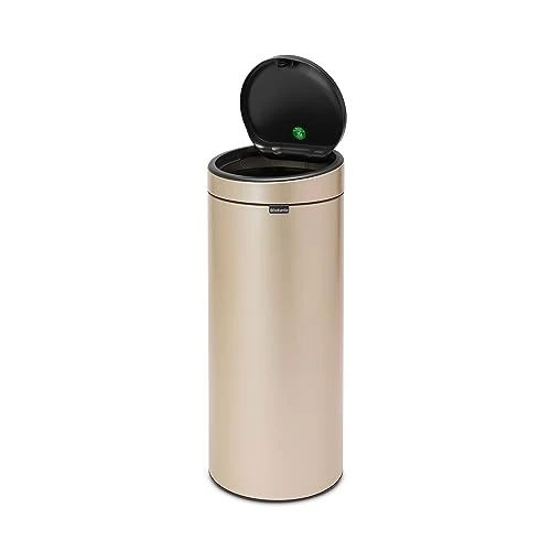 Offre limitee: Brabantia Touch Bin New, 30 litres, avec Seau Intérieur en Plastique - Metallic Gold de 132.00 EUR a 132.00 EUR (economie 0%)
