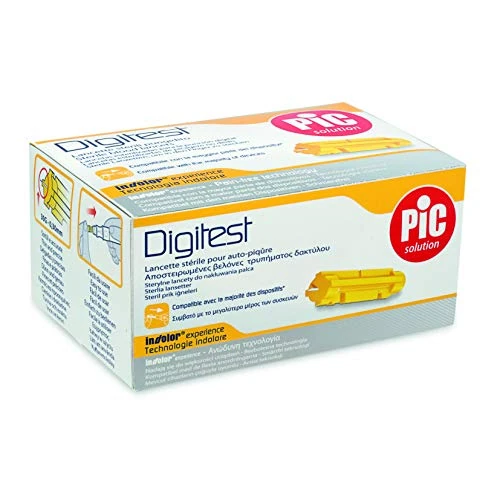 Offerta a tempo: Pic Solution Lancette Di Sicurezza Safe Digitest™ G30 – 200 Lancette Di Sicurezza Per Prelievo Di Sangue Capillare - 56% da 15.80 € a 6.96 €
