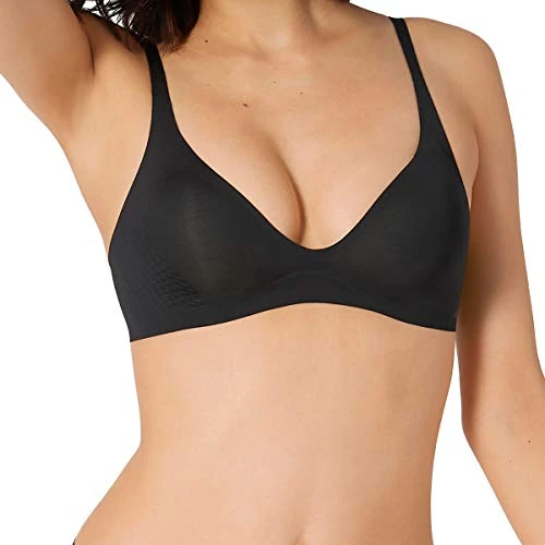 Sloggi Body Adapt T-shirt – beha zonder beugel voor dames, Zwart, XL