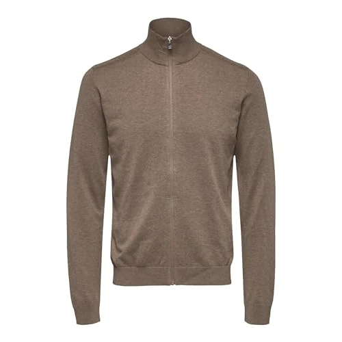 Selected Homme Male Strickjacke Zip-up