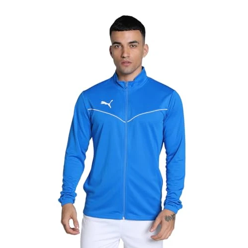 Offerta a tempo: PUMA teamRISE Training Poly Jacket, Giacca sportiva Unisex - Bambini e ragazzi, Electric Blue Lemonade, 140 - 26% da 34.95 € a 25.99 €
