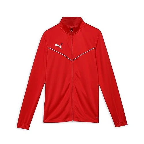 Limitiertes Angebot: PUMA Kinder Teamrise træning poly jakke Trainingsjacke, Puma Red-Puma White, 116 EU von 34.95 EUR auf 23.48 EUR (Spare 33%)