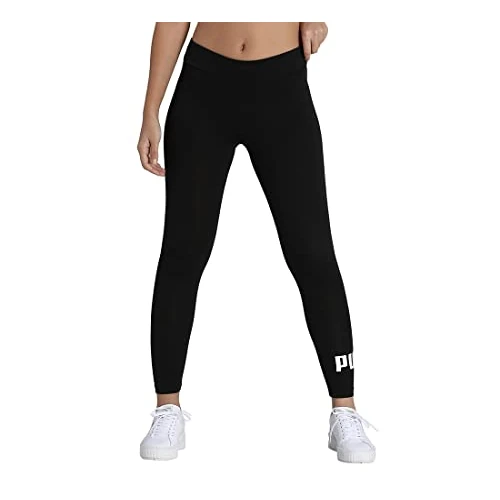 Offerta a tempo: Puma Essentials Logo, Pantaloni Compressione Women's, Black (Nero), L - 0.00% da 26.99 € a 26.99 €