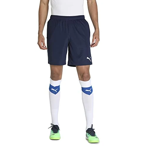 Tijdelijke aanbieding: PUMA Trainingsshorts voor heren Teamrise, Peacoat White, S, 657336 van 22.95 € naar 19.95 € (13% korting)