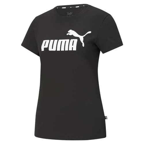Oferta limitada: Puma Ess Logo Tee Camiseta de Deporte, Black, L Mujer de 24.95 EUR a 11.99 EUR (ahorro 52%)