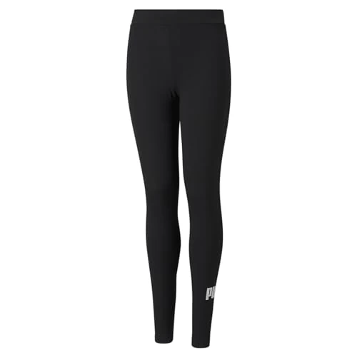 PUMA ESS Logo Leggings para niñas, Leggings básicos juvenil
