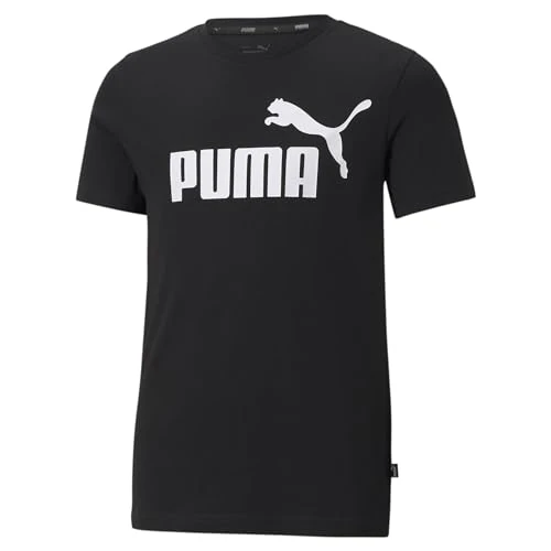 Oferta limitada: Puma Ess Logo Tee B Camiseta, Black, 104 Niños de 17.95 EUR a 10.99 EUR (ahorro 39%)