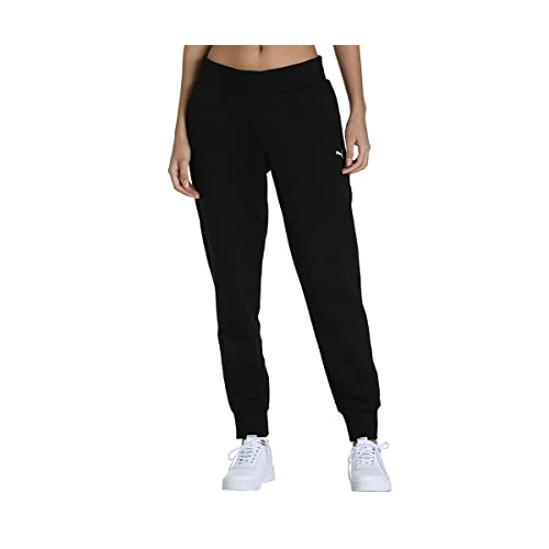 Begrenztes Angebot: PUMA Damen Strickhose ESS Sweatpants FL Cl (S) von 45.08 EUR auf 22.99 EUR (Rabatt 49%)