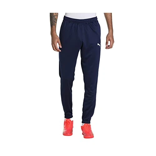 PUMA Teamrise Poly Training Pants - Pantalon De Jogging - teamRISE Poly Training Pants - Mixte, Peacoat-puma Blanc, S