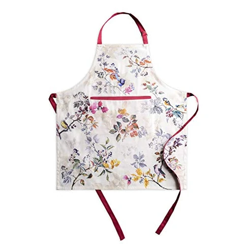 Limitiertes Angebot: Maison d'Hermine 100% Baumwollschürze für Damen mit Tasche verstellbarer Nackenriemen Herbst Küchenschürze auch für Herren zum Kochen Gärtnern Servieren für Kellner (Equinoxe - Beige, 70 cm x 85 cm) von 25.99 EUR auf 16.79 EUR (Spare 35%)