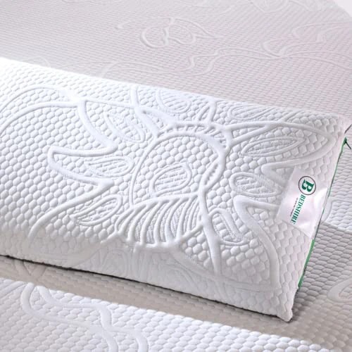 Offerta a tempo: Bedshire Pillow Coppia Cuscini Cervicale Ortopedico Guanciali con Imbottitura in Memory Foam HD e Federa in Cotone Sfoderabile Alti 13 cm da Letto Ergonomico per Collo Made in Italy 100% - 10% da 54.99 € a 49.49 €