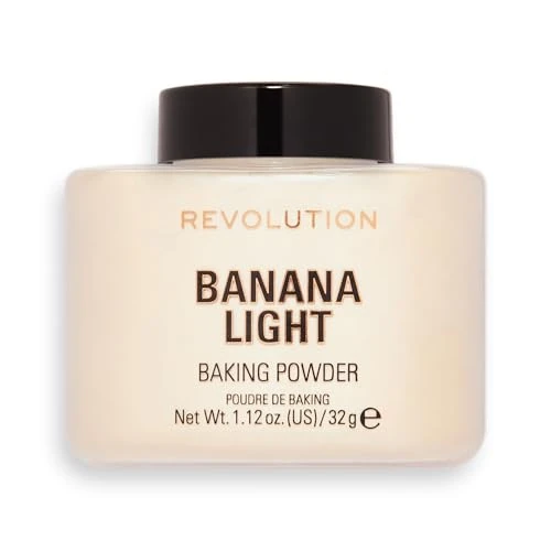 Offre limitée : Makeup Revolution, Loose Baking Powder, Poudre, Banana Light, 32g de 5.54 EUR à 3.93 EUR (remise 29%)