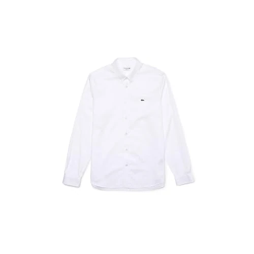 Lacoste Herren CH2933 Hemd, Blanc, XL/XX-Large