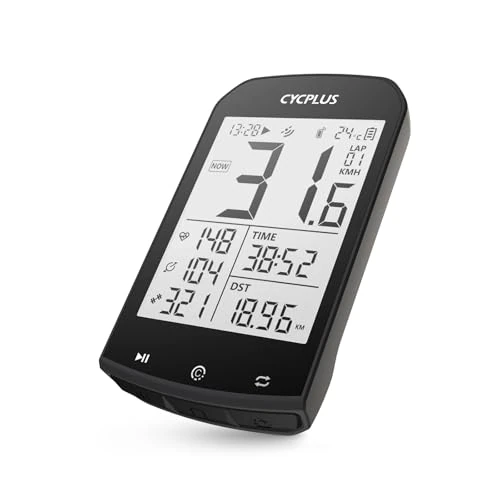 Oferta limitada: CYCPLUS GPS Computadora para Bicicleta Velocímetro y odómetro para Bicicleta Ant + Computadora para Ciclismo inalámbrica Bluetooth con aplicación Pantalla LCD de 2,9 Pulgadas con retroiluminación de 34.98 € a 34.98 € (ahorro 0.00%)
