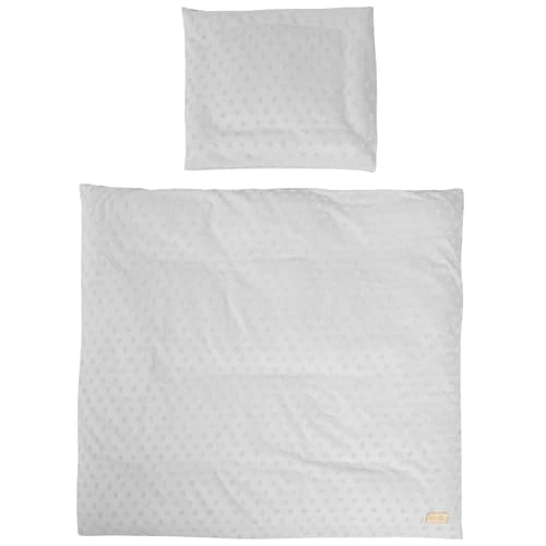 Offre limitée : roba Parure de Lit Bébé Bio Lil Planet - 2 Pièces - Housse de Couette 80 x 80 cm + Taie d'Oreiller 40 x 35 cm - Coton Bio Certifié OEKO-TEX® et GOTS - Gris Argenté de 16.50 € à 16.50 € (0.00% de remise)