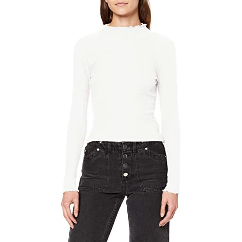 Oferta limitada: ONLY Top Mujer ONLEMMA Top, Egret, M de 19.99 EUR a 14.93 EUR (ahorro 25%)