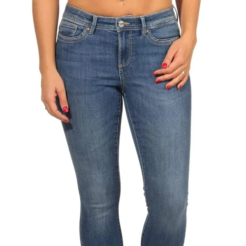Begrenztes Angebot: ONLY Female Skinny Jeans ONLWAUW Mittlere Taille Skinny Fit Jeans von 34.83 EUR auf 22.99 EUR (Rabatt 34%)