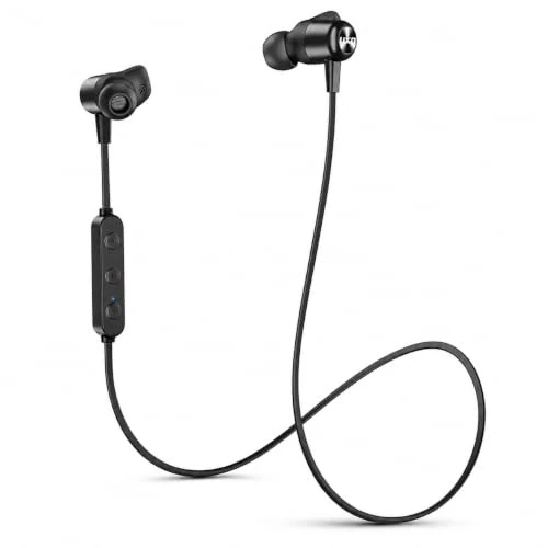 Offerta a tempo: UXD Auricolari Bluetooth Sport, Cuffie CVC 8.0, IPX7, 20H, Nero - -11.01% da 22.80 € a 25.31 €