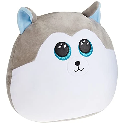 Offre limitée : TY- Squish a boos-Coussin Slush Le Chien 40cm, TY39193, Blanc/Gris de 16.99 € à 11.89 € (30% de remise)