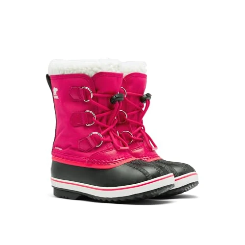 Limited-time offer: Sorel Yoot Pac Nylon Wp Unisex Kids Winter Boots, Bright Rose 2023, 4 UK from 58.76 GBP to 58.76 GBP (save 0%)