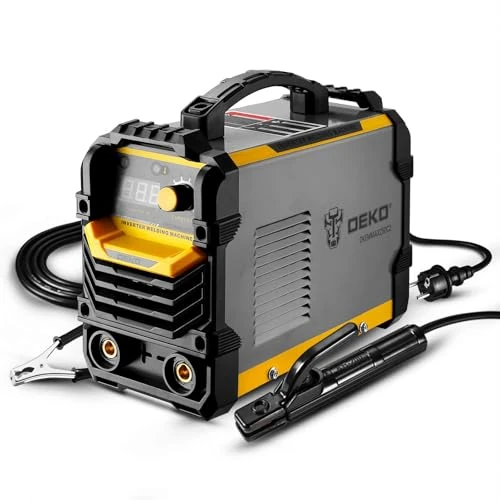 Offerta a tempo: DEKO Saldatrice Inverter Elettrodo MMA 250A, 220V con Tecnologia IGBT - 0.00% da 89.99 € a 89.99 €