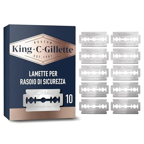 Oferta ograniczona: Gillette King C. 10 ostrzy do bezpiecznej golarki, 10 szt. z 59.00 PLN na 59.00 PLN (zniżka 0%)