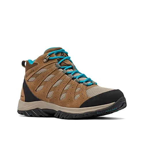 Oferta limitada: Columbia Redmond 3 Mid WP, Botas Montaña De Senderismo Y Trekking, Mujer, Verde (Khaki II/Sea Level), 39.5 EU de 100.00 EUR a 60.99 EUR (ahorro 39%)