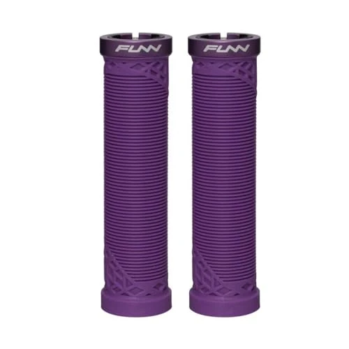 Limited-time offer: Funn Hilt Mountain Bike Handlebar Grips With Single Lock On Clamp, Lightweight And Ergonomic Bicycle Handlebar Grips with 22 mm Inner Diameter, Unique Patterned Bicycle Grips For MTB/BMX (Purple) from 13.49 £ to 13.49 £ (save 0.00%)