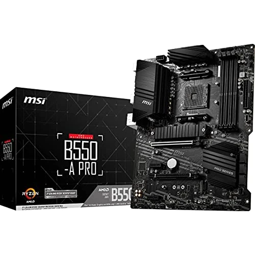 Limitiertes Angebot: MSI B550-A PRO (AMD AM4, DDR4, M.2, USB 3.2 Gen 2, HDMI, ATX Motherboard) von 96.99 EUR auf 96.99 EUR (Spare 0%)