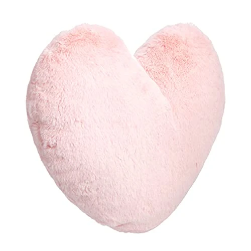 Oferta limitada: Amazon Basics Cojín decorativo, corazón rosa, 45 x 41 cm de 8.09 € a 7.31 € (ahorro 10%)
