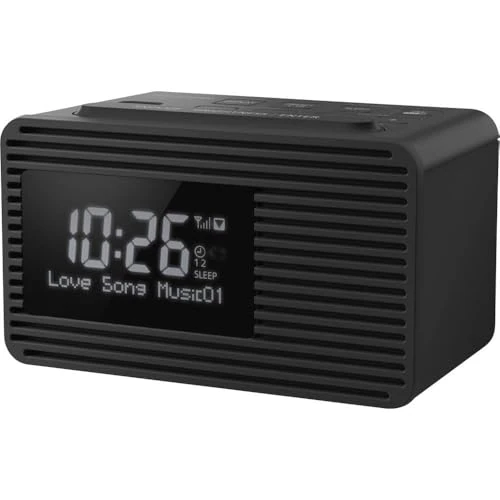 Oferta limitada: Panasonic RC-D8EG-K - Radio Despertador Digital Dab+, Pantalla Grande, Botón Snooze, Doble Temporizador, Carga de Smartphone con Puerto USB, Sleep Timer de 79.99 EUR a 79.99 EUR (ahorro 0%)