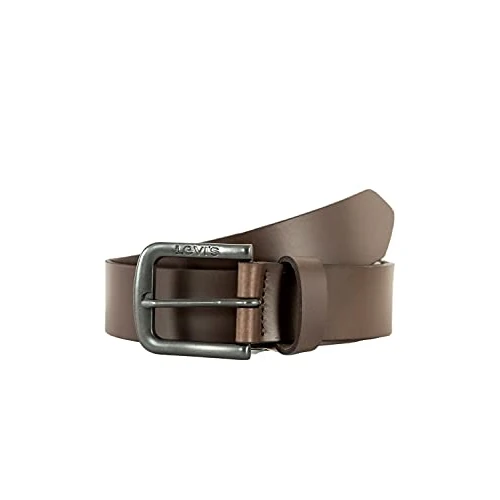 Offerta a tempo: Levi's Seine Metal, Cintura Uomo, Marrone (Dark Brown), 90 - 36% da 25.00 € a 15.99 €