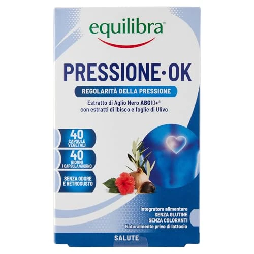 Offerta a tempo: Equilibra Integratori Alimentari, Pressione Ok — 19% da 8,49 € a 6,90 €
