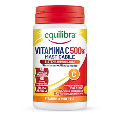 Offerta a tempo: equilibra Integratori Alimentari, Vitamina C 500 mg — 34% da 8,99 € a 5,90 €