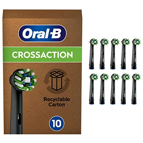 Limitiertes Angebot: Oral-B Aufsteckbürsten Cross Action 10er BLACK FFU CleanMaximizer von 47.54 EUR auf 36.93 EUR (Spare 22%)