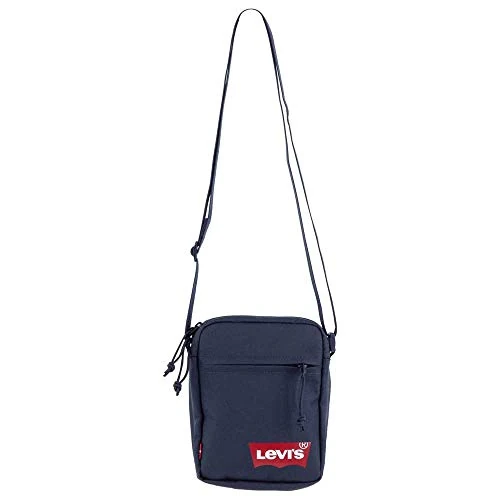 Offerta a tempo: Levi's Mini Crossbody Solid (Red Batwing), Borsa Uomo, Navy Blue, Taglia unica - 31% da 20.00 € a 13.90 €