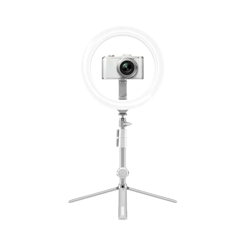 Beperkte aanbieding: Kodak Led-ringlamp met statief voor smartphones en kleine DSLR- en actiecamera's (25 cm diameter; verstelbare helderheid, hoogte en kleurbalance; 1800 lumen; afstandsbediening & draagtas inbegrepen) van 69.99 EUR naar 49.99 EUR (besparing 29%)