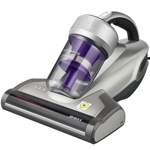 Offerta a tempo: Jimmy JV35 Aspiratore per Materassi con Sterilizzazione UV, 700W 14Kpa Battimaterasso Antiacaro, Filtro HEPA, Sistema di Filtrazione Dual-Cyclonic e Certificato di Qualità - 0.00% da 141.16 € a 141.16 €