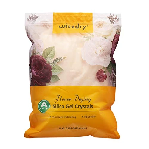 Oferta limitowana: wisedry Żel krzemionkowy wielokrotnego użytku do suszenia kwiatów, drobne kryształy, wskazanie koloru, drobne kryształy < 1 mm, 3,6 kg z 269.99 zł na 215.99 zł (oszczędź 20%)