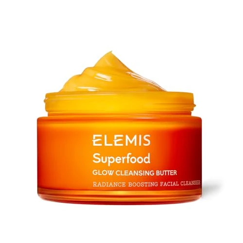Offerta a tempo: Superfood Glow Cleansing Butter, Clinicamente Testato – Burro Struccante Viso e Occhi Vegano con AHA Illuminanti, Balsamo Struccante e Detergente Viso per Pelle Grassa - 25% da 38.00 € a 28.60 €