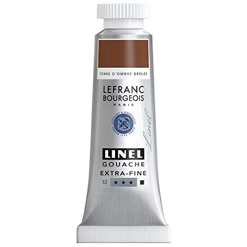 Oferta limitada: Lefranc Bourgeois Linel Gouache extrafino - Tubo de 14 ml, color marrón brulue Serie 2 de 7.56 € a 7.56 € (ahorro 0.00%)