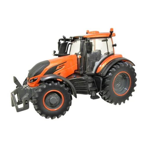 Offerta a tempo: Britains Trattore da collezione Valtra T254 arancione metallizzato 1:32 per set fattoria, giocattoli per trattori compatibili con animali e giocattoli da fattoria in scala 1:32, adatto per - 0.00% da 34.90 € a 34.90 €