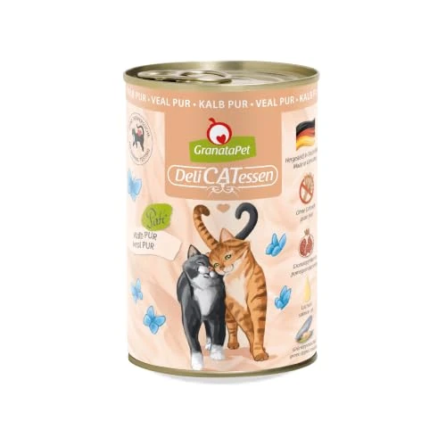 Offerta a tempo: GranataPet DeliCATessen Vitello PUR, 6 x 400g - 35% da 22.49 € a 14.73 €