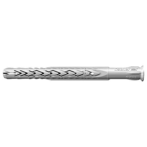 Limited-time offer: Fischer SXRL 539630 Extended Dowels 10 x 120 Without Screw, Nylon for Securing Facades, Countertops, Windows, Suitable for Concrete, Solid and Drilled Brick from 78.25 £ to 78.25 £ (save 0.00%)