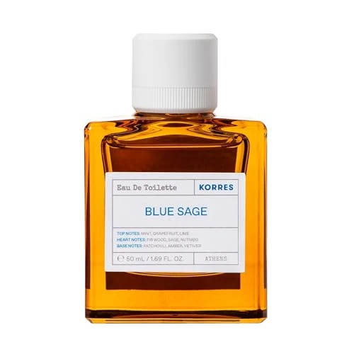 Offerta a tempo: Korres Blue Sage EDT 50 Ml per chi cerca una fragranza distintiva, per un profumo elegante e duraturo, 50 ml - 0.00% da 36.22 € a 36.22 €